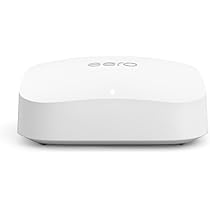 Amazon eero Pro 6E tri-band mesh Wi-Fi 6E router, with built-in